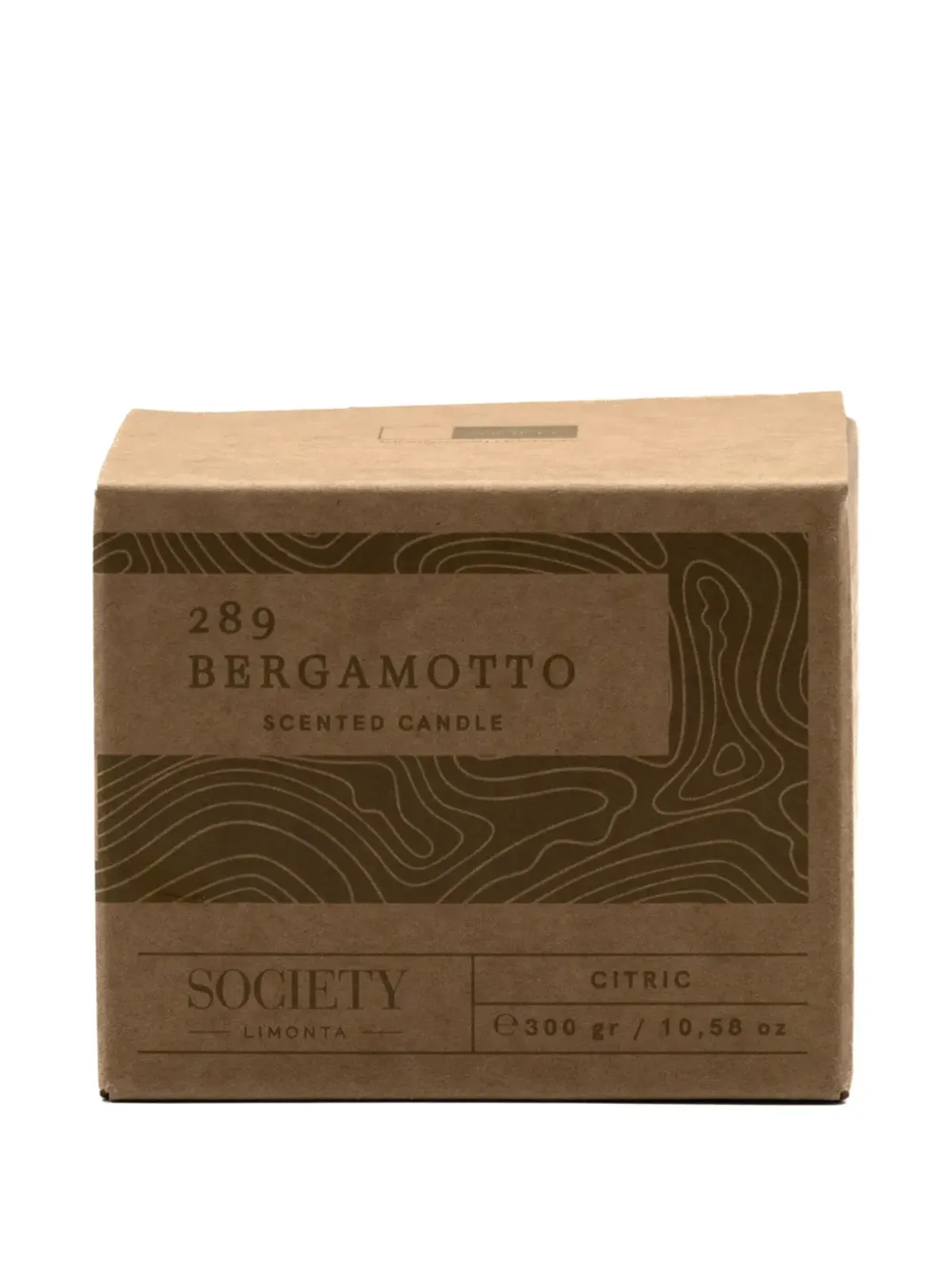 Society Limonta ベルガモット木製蓋付きキャンドル - ホワイト - 画像3