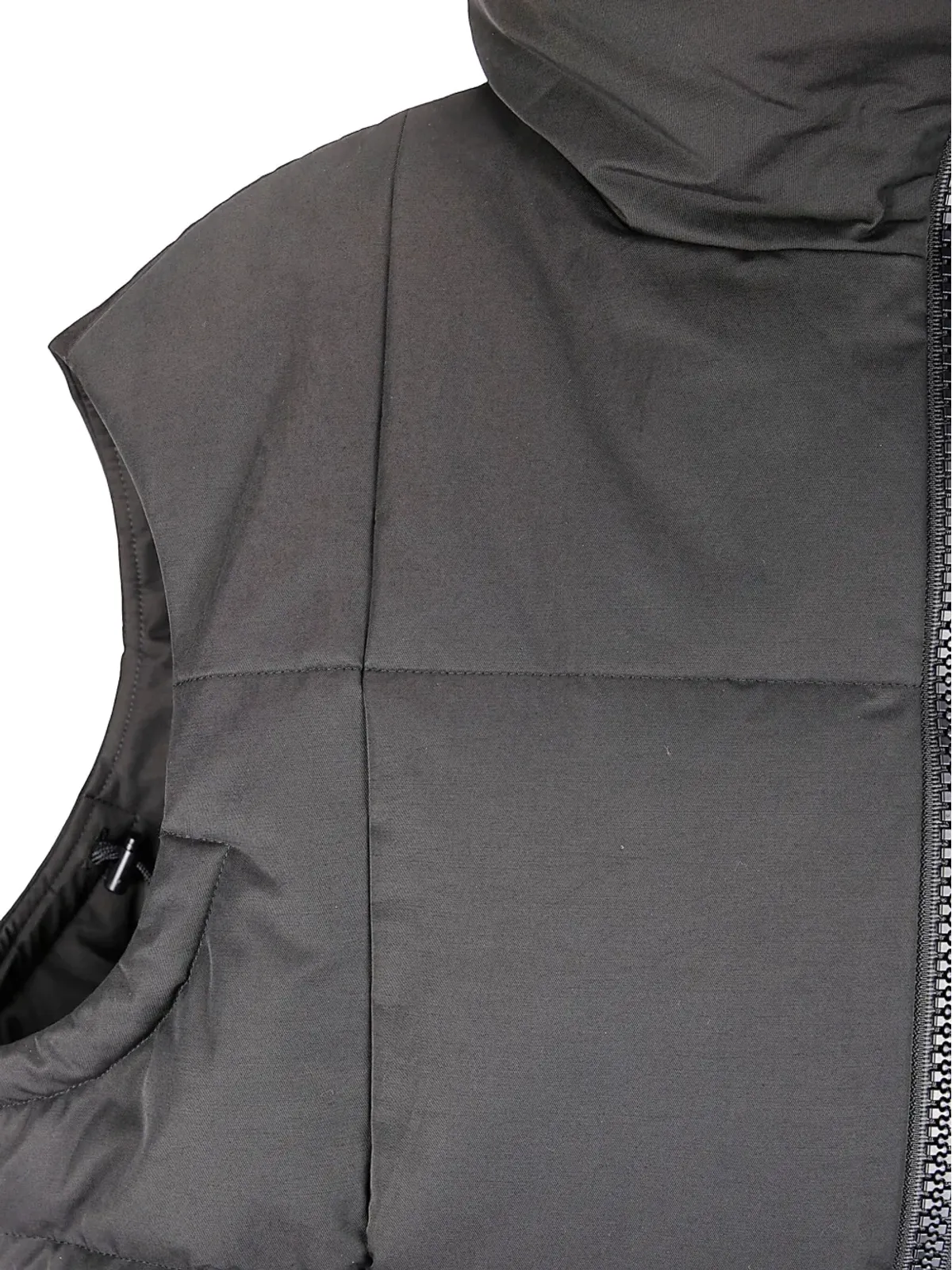 Yohji Yamamoto キルティングパッド入りベスト - 画像3