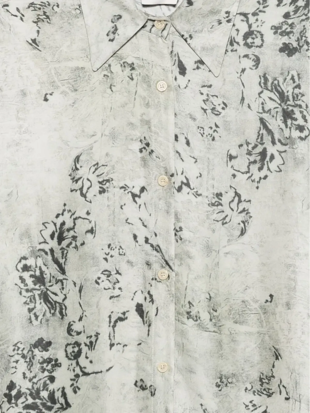 Alysi 花柄プリントシャツ - 画像3