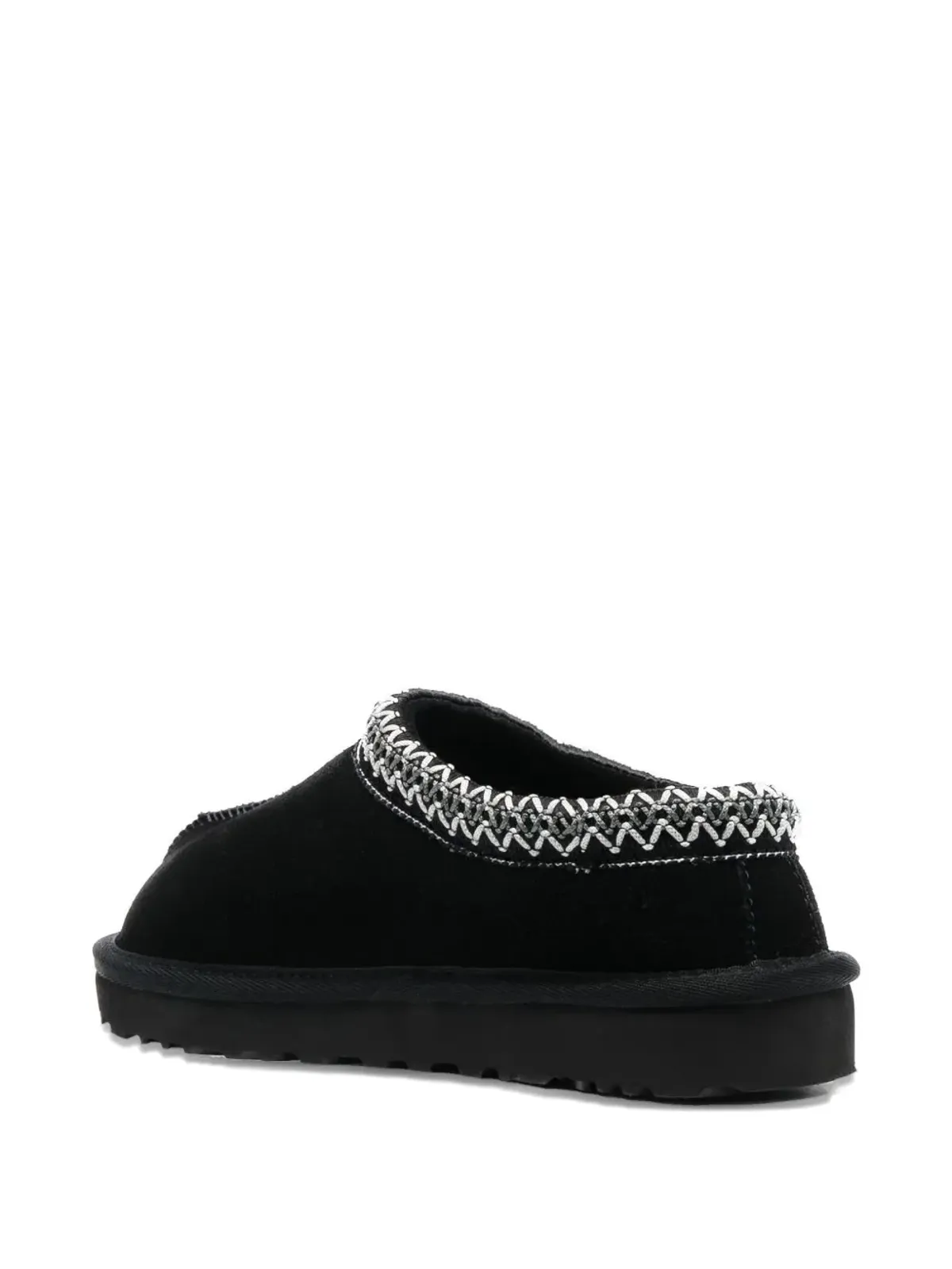 UGG Tasman II 編み込みトリム付きスエードスリッパ - 画像4