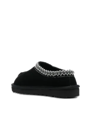 UGG Tasman II 編み込みトリム付きスエードスリッパ - サムネイル4