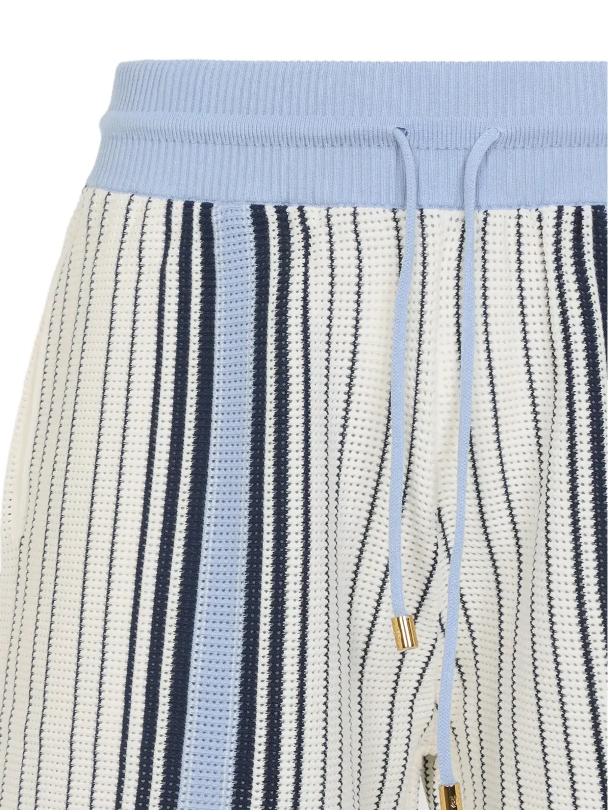 AMIRI striped knit deck shorts - Blue - 画像3