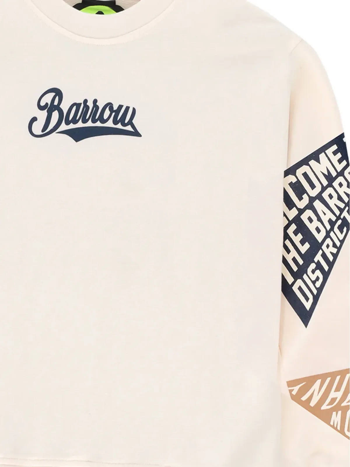 Barrow kids グラフィックプリント スウェットシャツ - 画像2