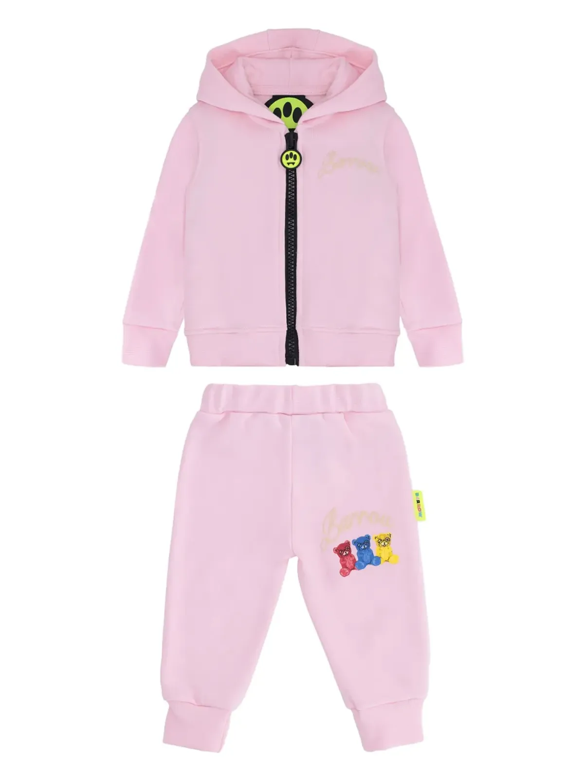 Barrow kids ベア柄フリース トラックスーツ - 画像1