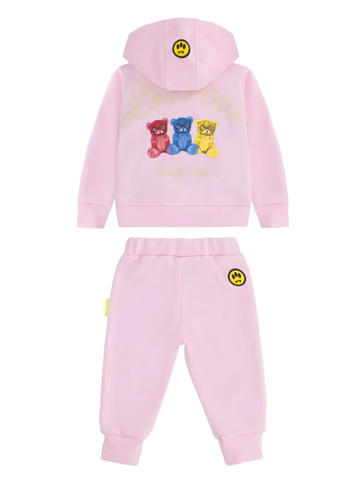 Barrow kids ベア柄フリース トラックスーツ - 画像2