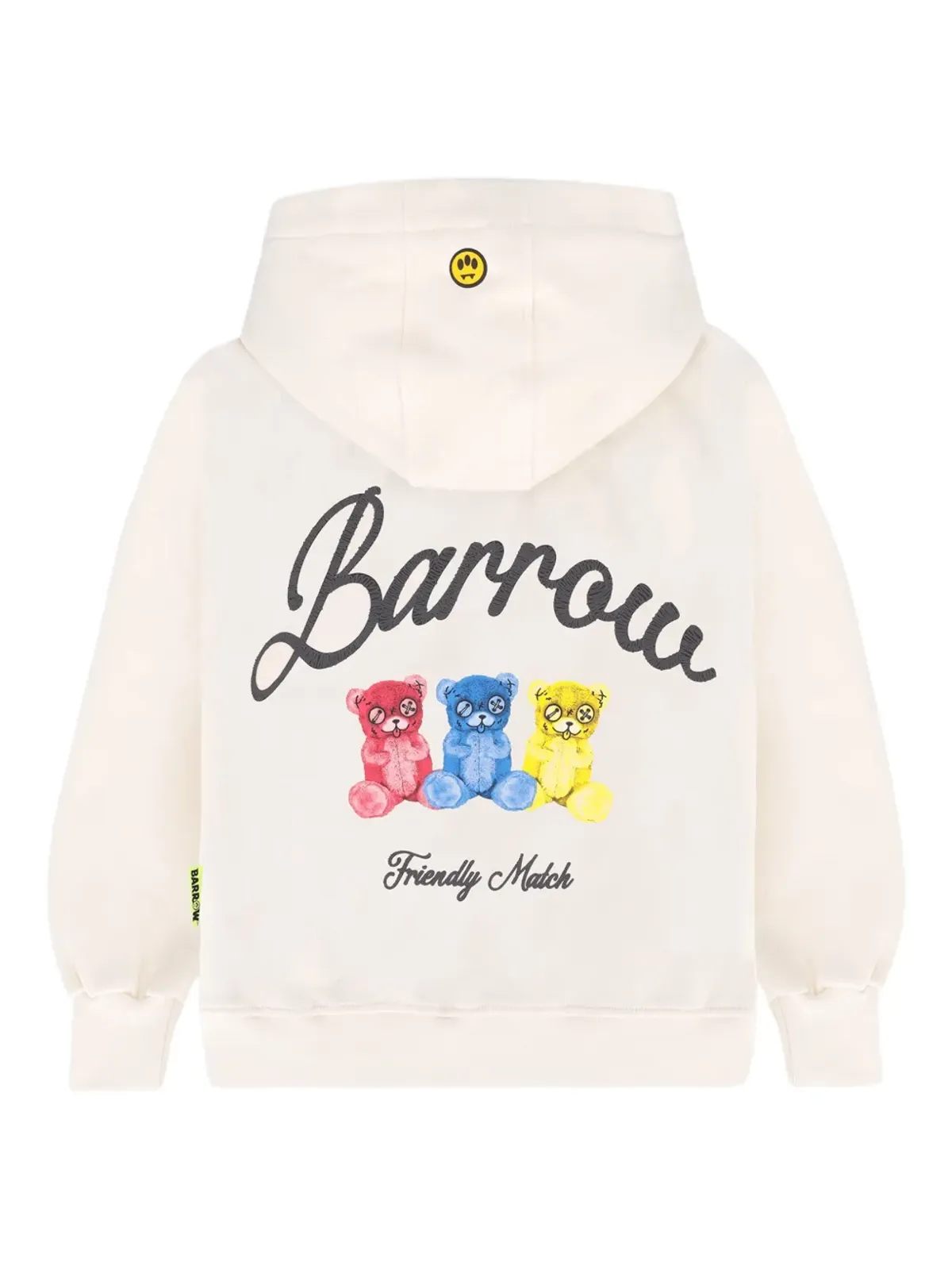 Barrow kids 刺繍テディベアフード付きパーカー - 画像2