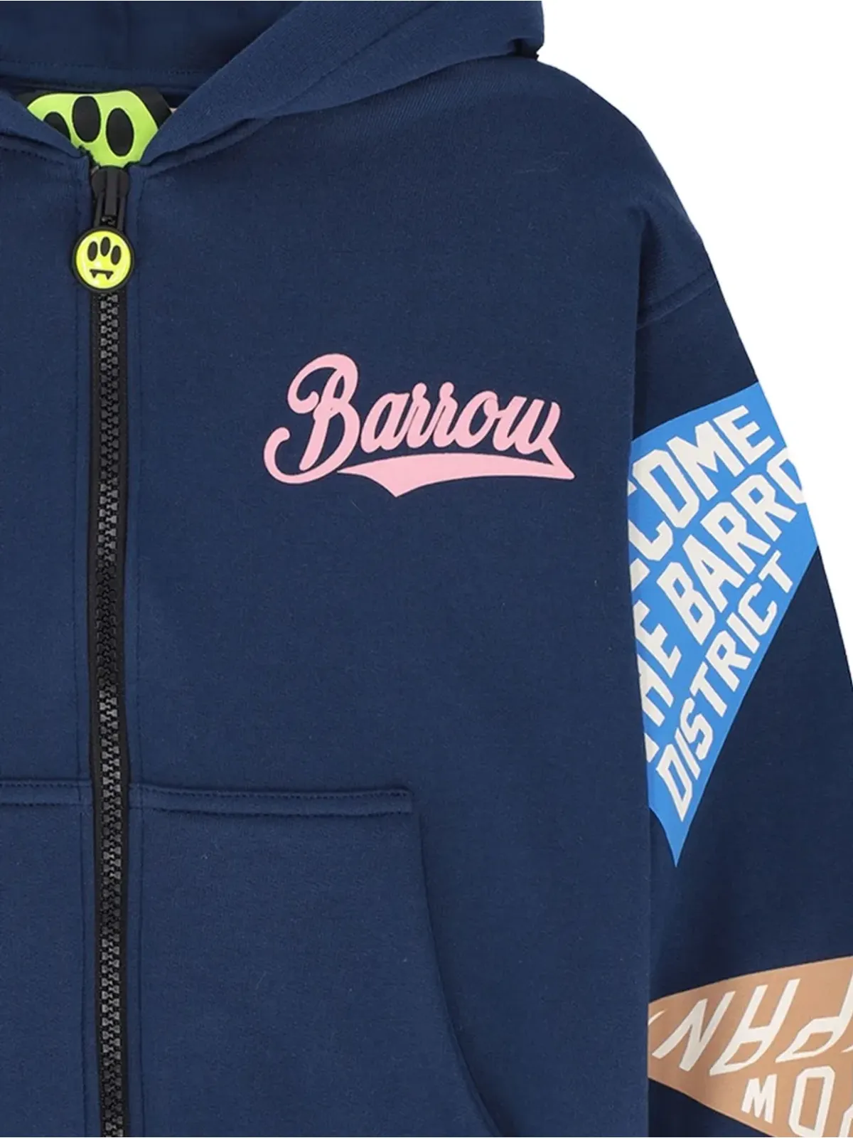 Barrow kids パウプリントジップフードパーカー - 画像2