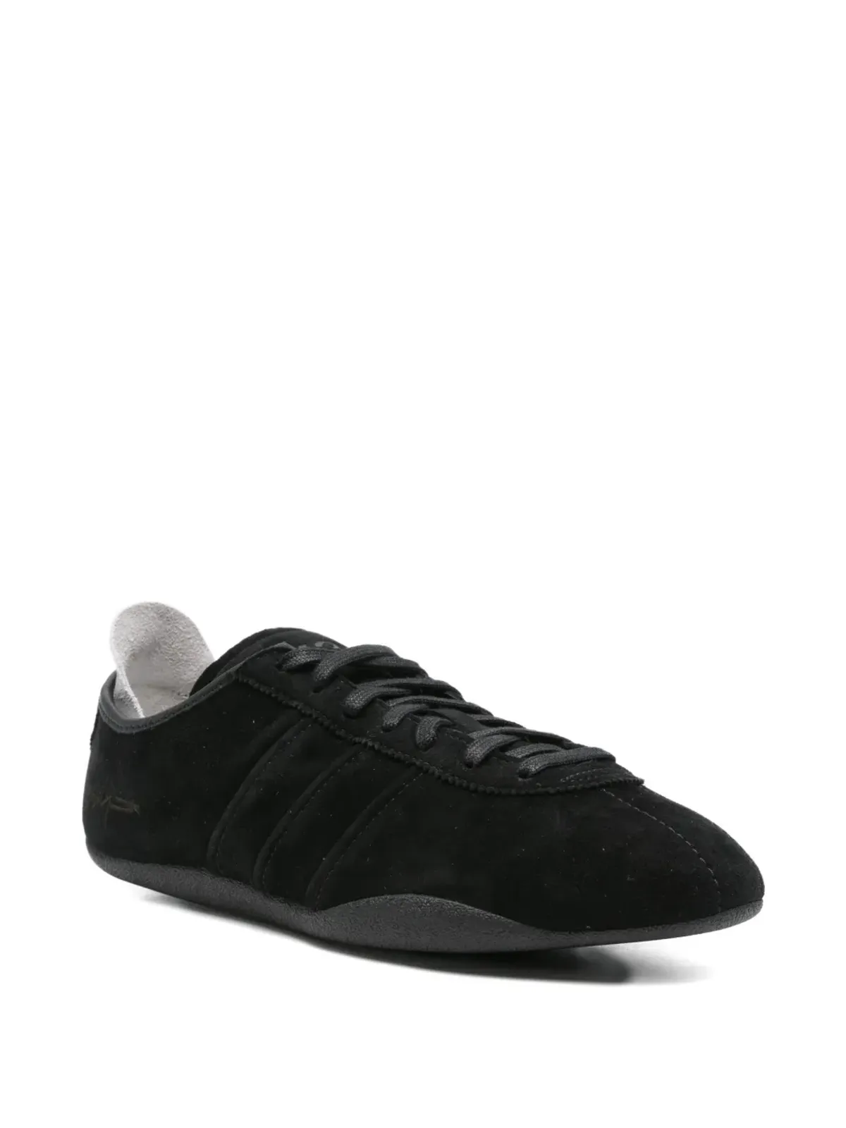 Y-3 スウェードレザー スニーカー - ブラック - 画像2