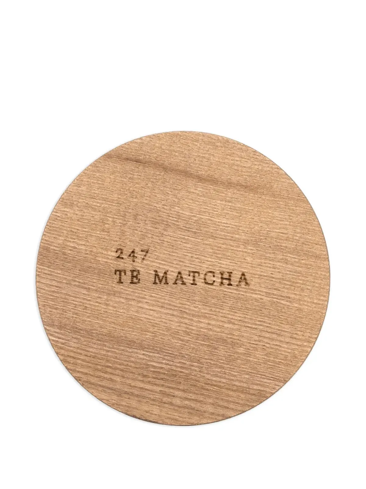Society Limonta Te' Matcha 三芯木蓋付きキャンドル - ホワイト - 画像2
