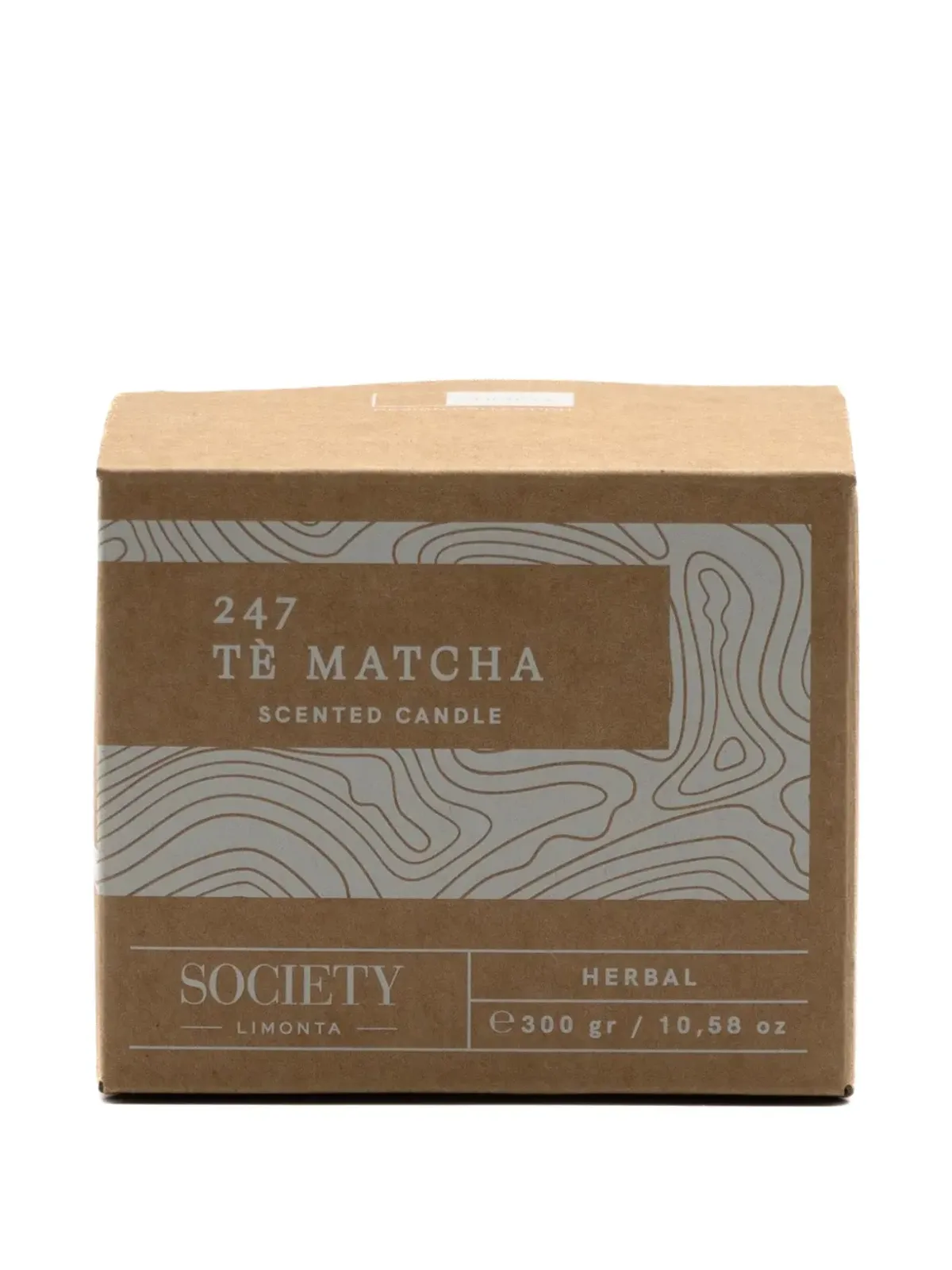 Society Limonta Te' Matcha 三芯木蓋付きキャンドル - ホワイト - 画像3