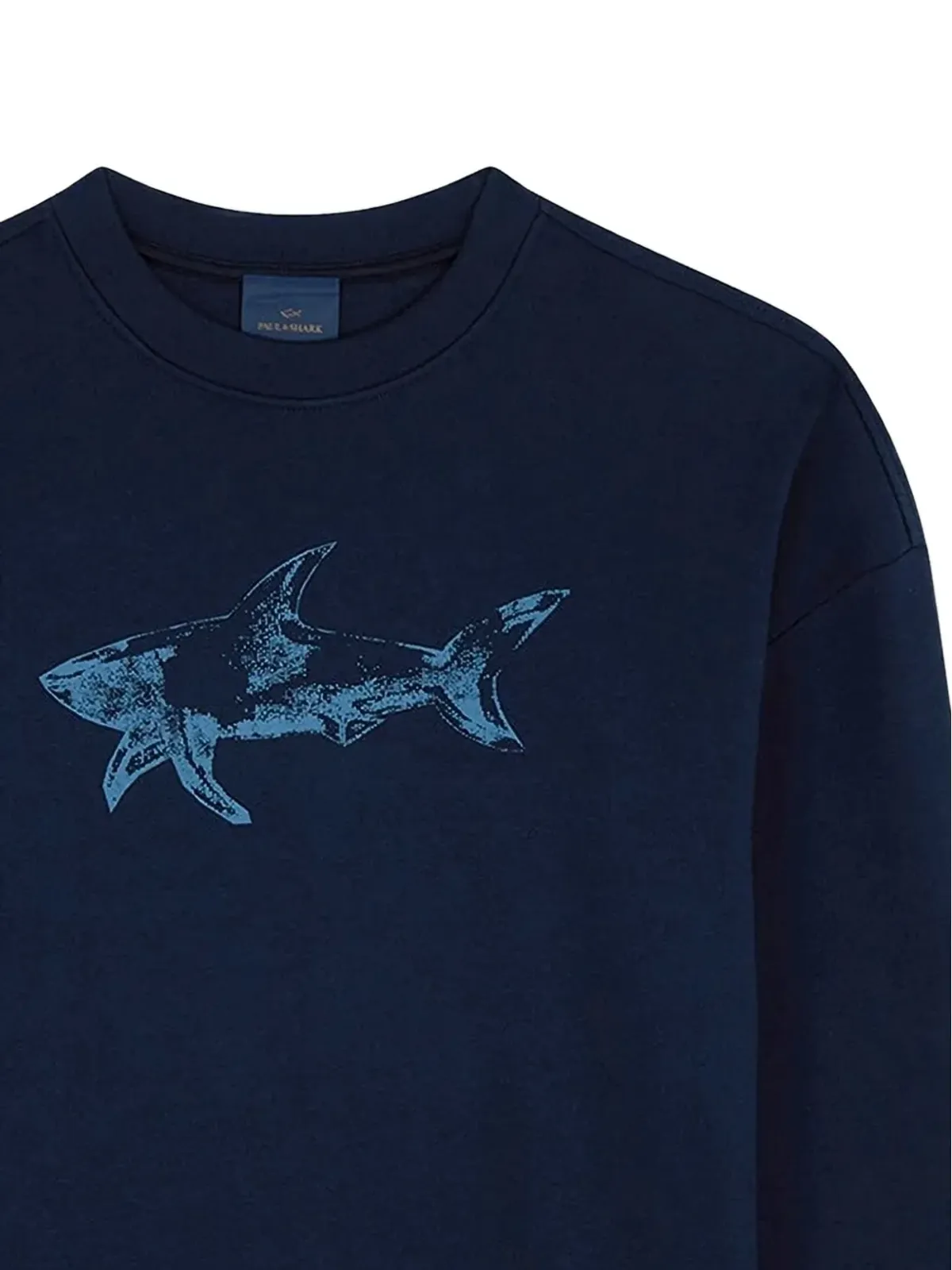Paul & Shark シャーク柄スウェットシャツ - ブルー - 画像2
