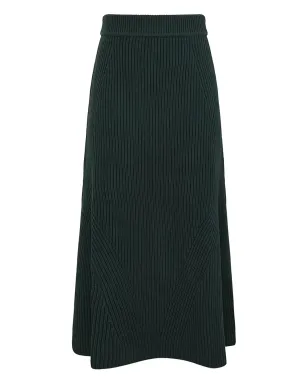 ZIMMERMANN ヒプノティック リブ編みミディスカート - サムネイル1