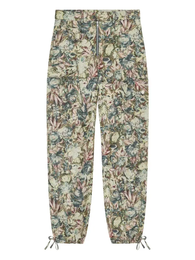 Ganni GANNI 花柄プリントパンツの商品画像