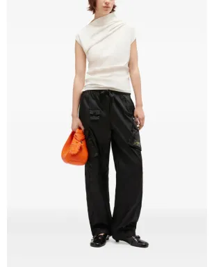 GANNI ドレープカウルネックトップ - サムネイル2