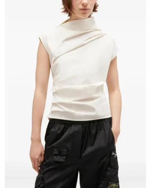 GANNI ドレープカウルネックトップ - サムネイル3