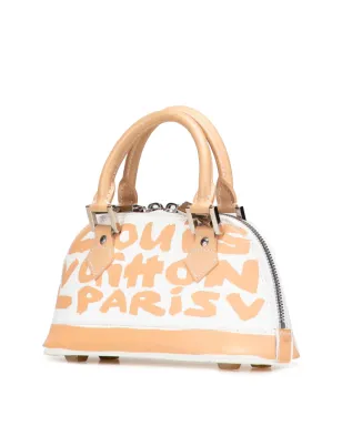Louis Vuitton Pre-Owned アルマ Graffiti ハンドバッグ ブラウン - サムネイル3