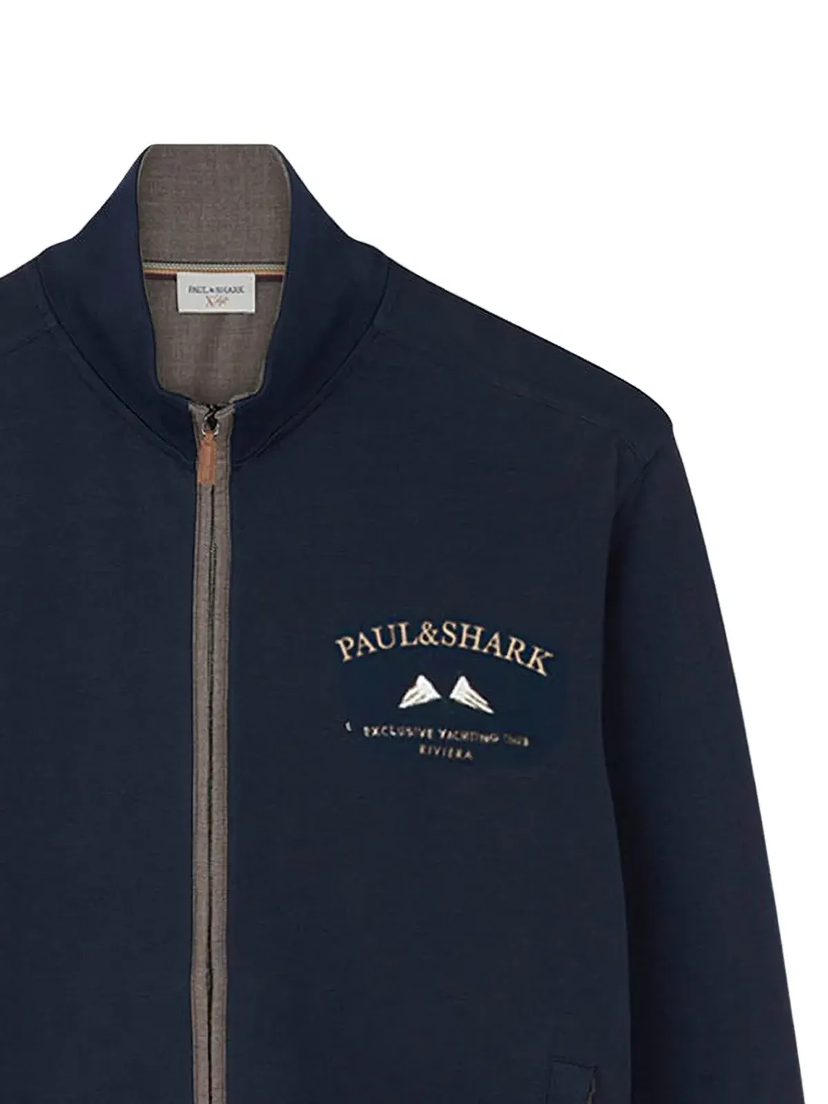 Paul & Shark 刺繍入りジップアップスウェット - 画像2