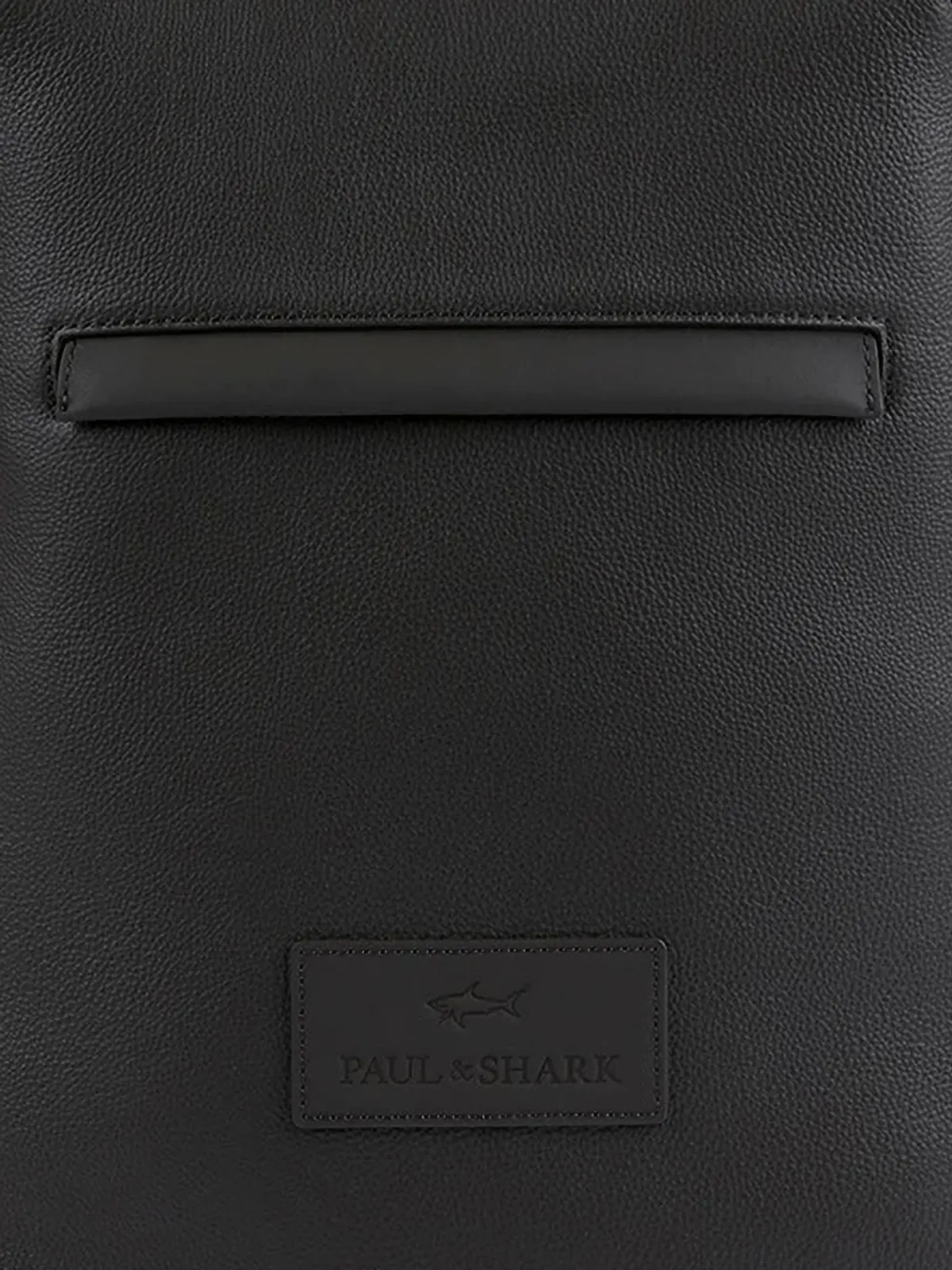 Paul & Shark レザーリュック - ブラック - 画像2