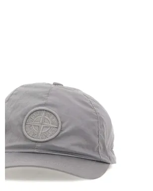 Stone Island コンパスロゴ ベースボールキャップ - グレー - サムネイル3