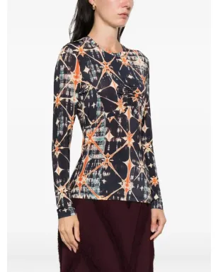 Ulla Johnson タイダイ柄フィットトップ - サムネイル3