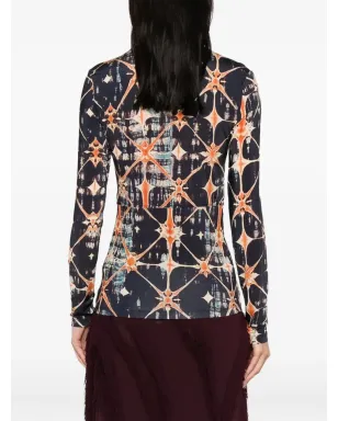 Ulla Johnson タイダイ柄フィットトップ - サムネイル4