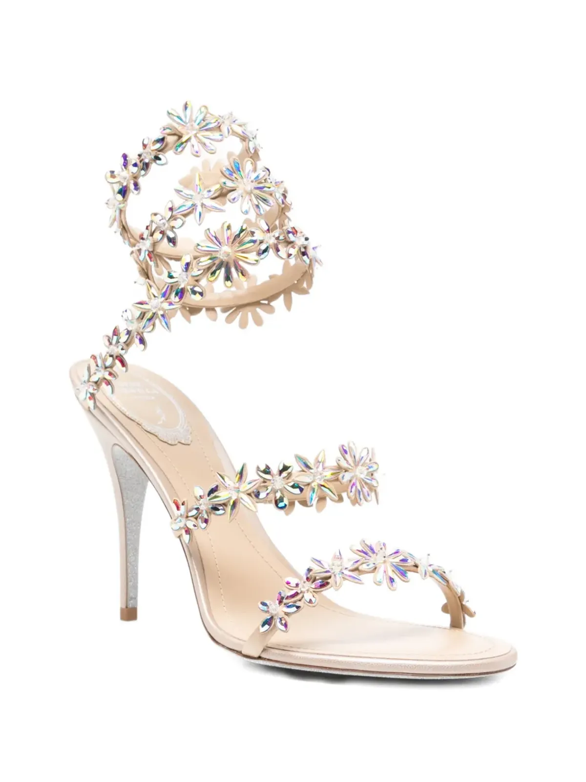 René Caovilla Eva heeled sandals - Neutrals - 画像2