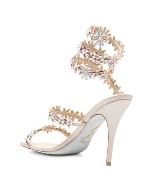 René Caovilla Eva heeled sandals - Neutrals - サムネイル3