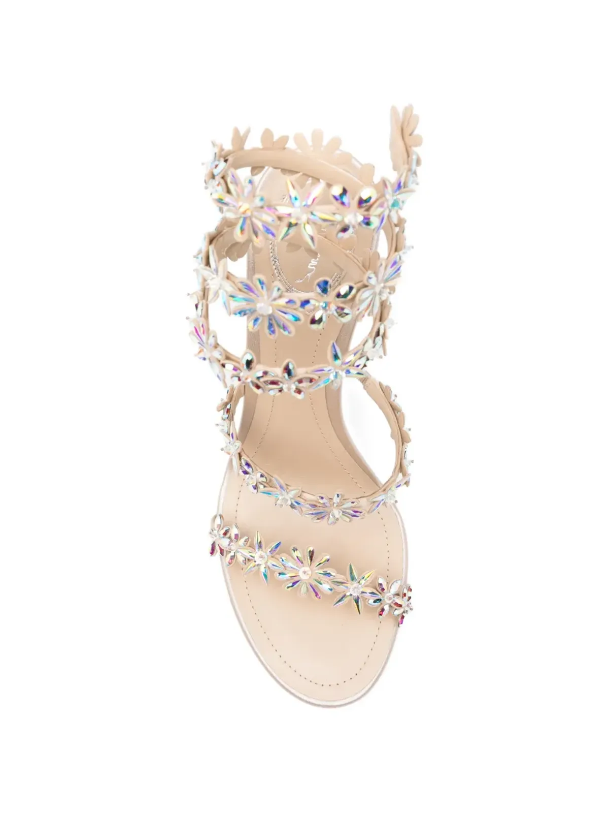 René Caovilla Eva heeled sandals - Neutrals - 画像4
