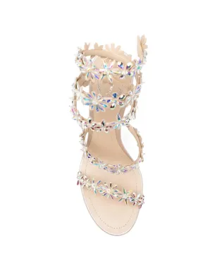 René Caovilla Eva heeled sandals - Neutrals - サムネイル4