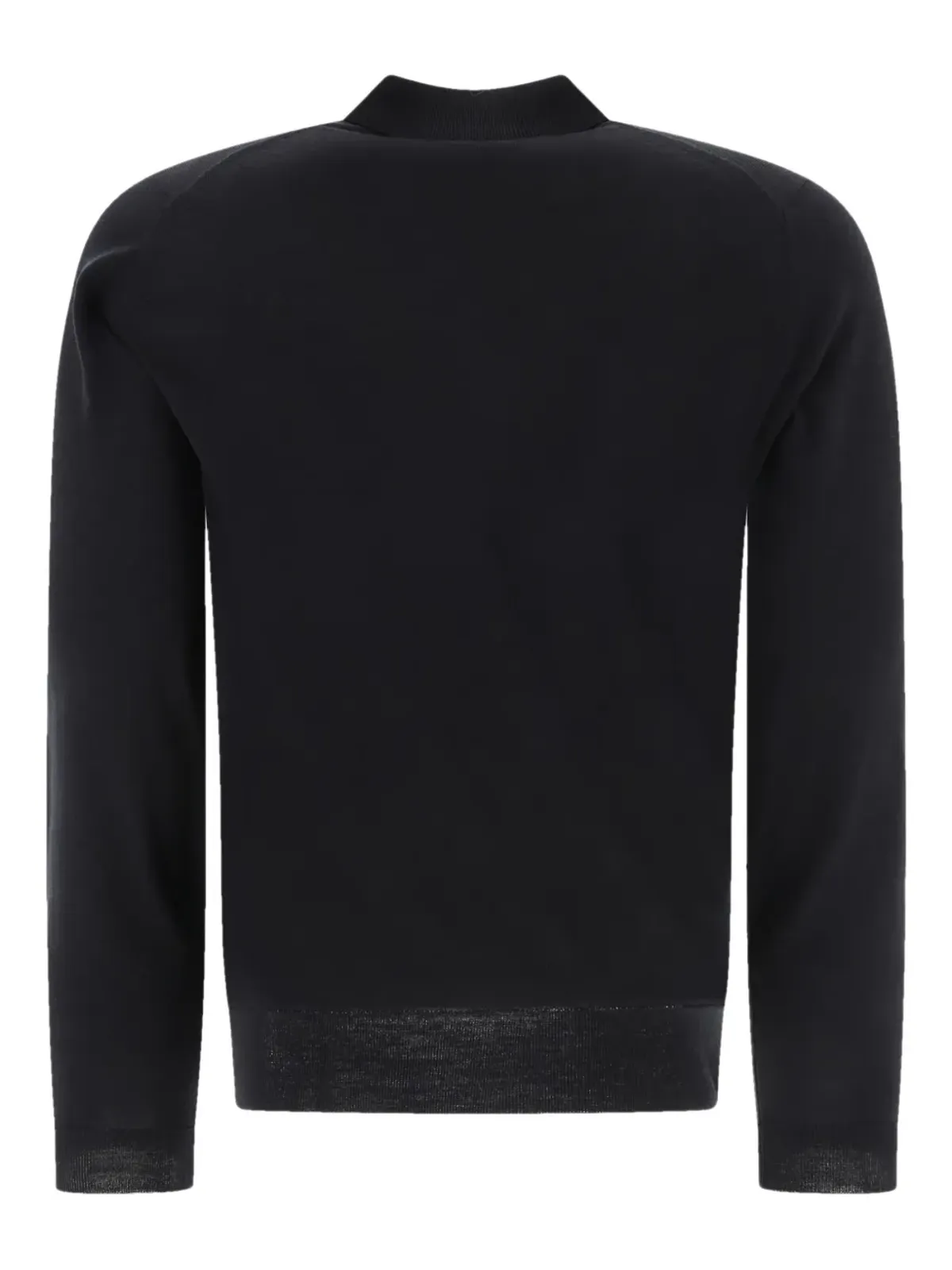 John Smedley ロングスリーブ クラシックカラー ポロシャツ - 画像2