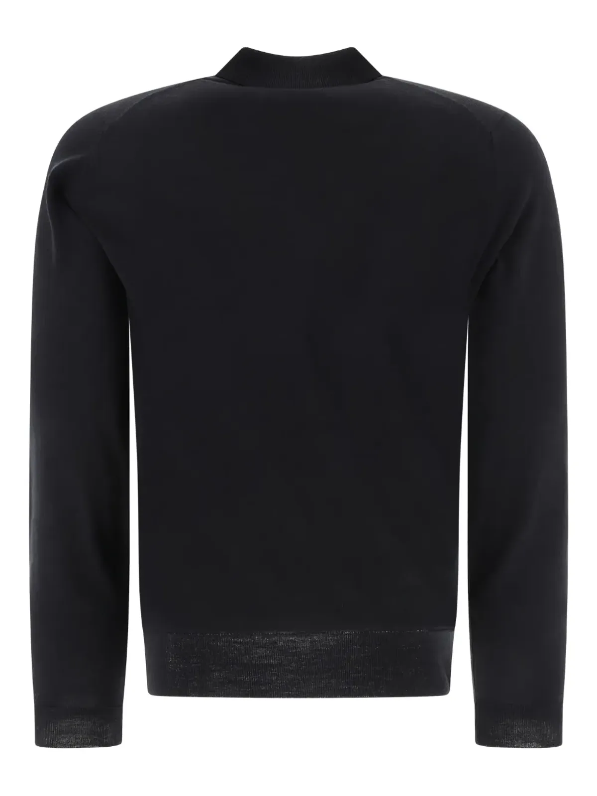 John Smedley ロングスリーブ クラシックカラー ポロシャツ - 画像3