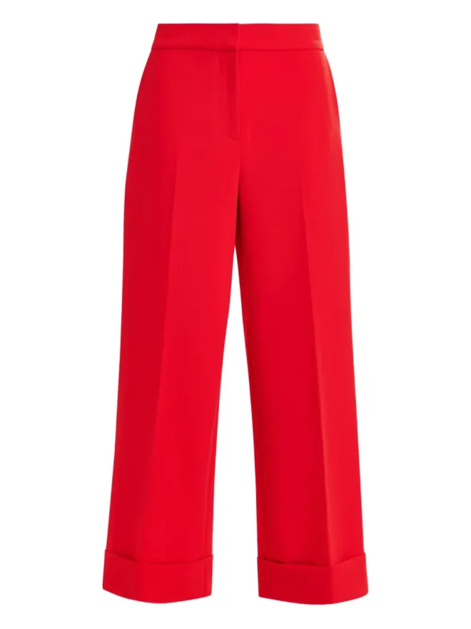 Essentiel Antwerp Essentiel Antwerp クリース入りフレアパンツの商品画像