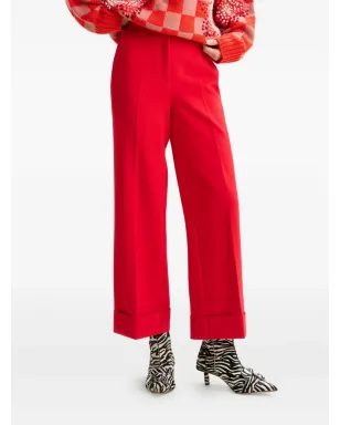 Essentiel Antwerp クリース入りフレアパンツ - サムネイル4