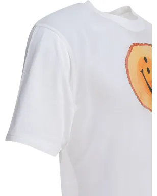 KAPITAL ツリー・フェイス 半袖Tシャツ - ホワイト - サムネイル3