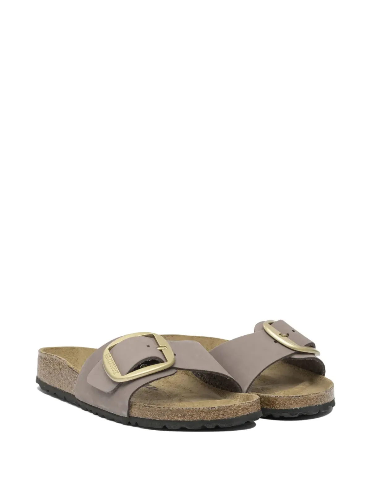 Birkenstock Madrid Big Boucle レザーサンダル - 画像2