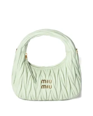Miu Miu ワンダー レザー ショルダーバッグ - サムネイル1