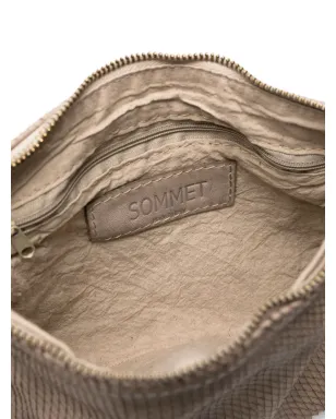 SOMMET テクスチャードレザー サッチェル - サムネイル4