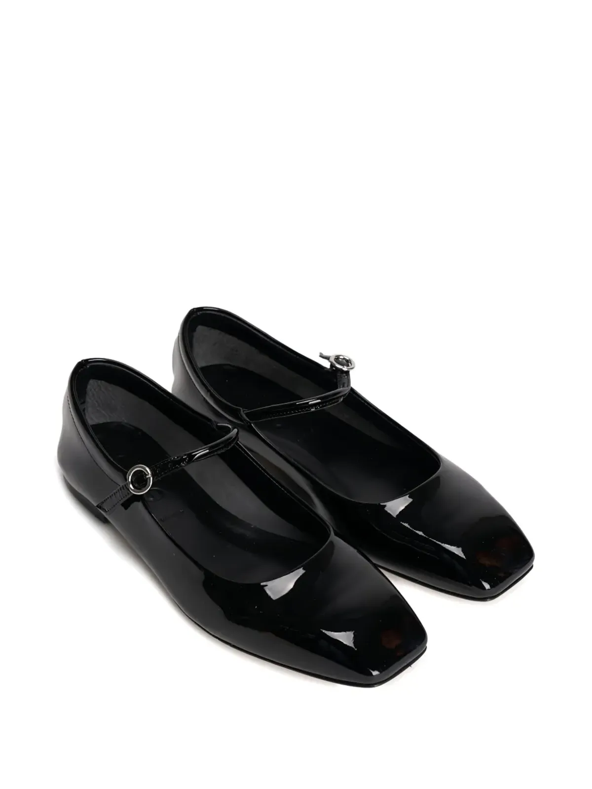 Aeyde レザー バックル付き バレエフラット - 画像2