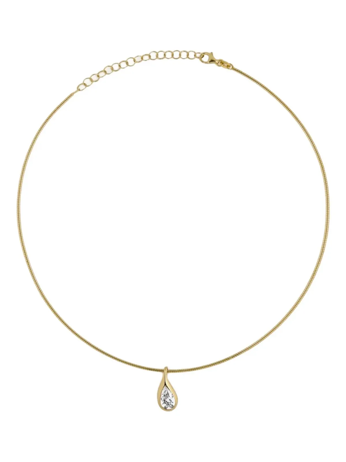 Jewels Aficionado 14K イエローゴールド Mika lab-grown diamond ペンダントネックレス - 画像1