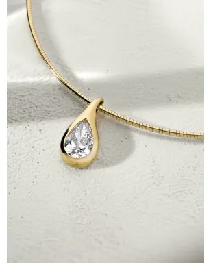 Jewels Aficionado 14K イエローゴールド Mika lab-grown diamond ペンダントネックレス - サムネイル4