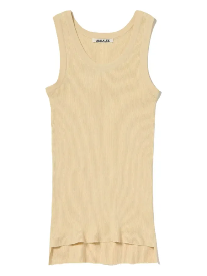 AURALEE Auralee リブ編みクルーネックトップの商品画像