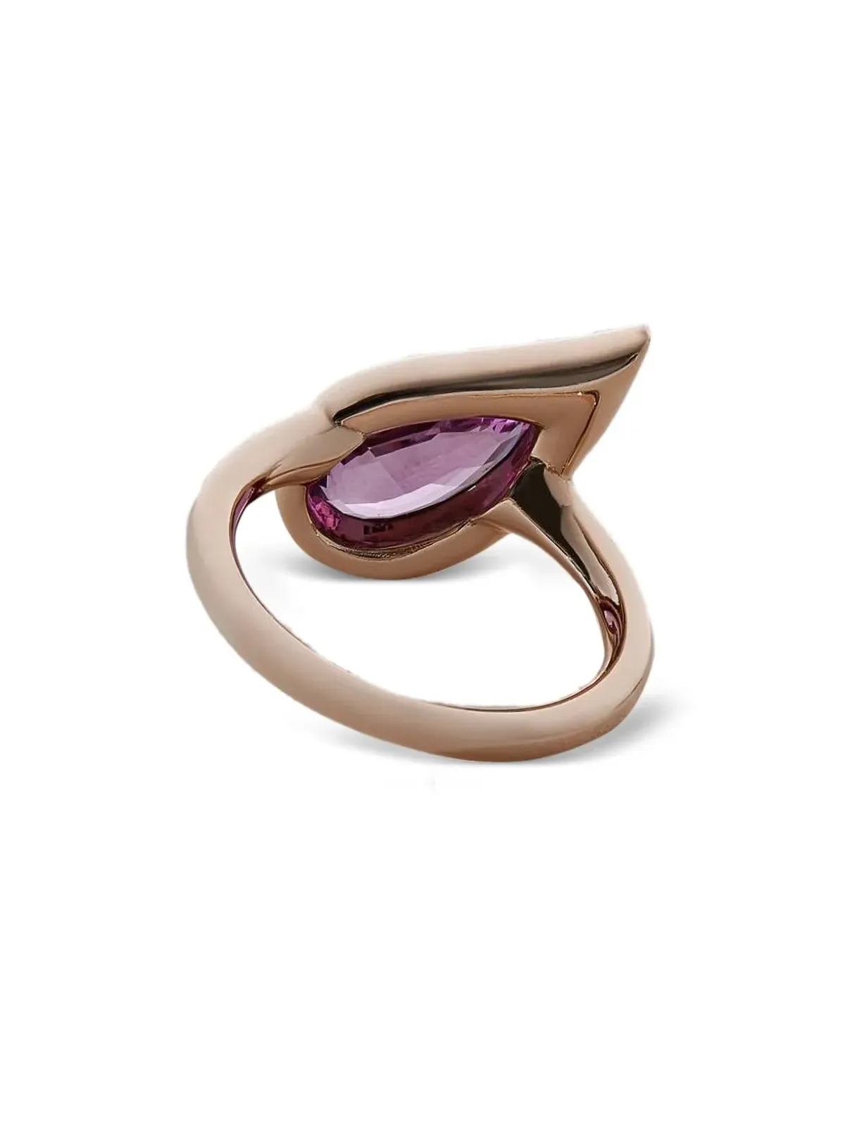 Jewels Aficionado 18Kローズゴールド ミカ サファイア リング - 画像2