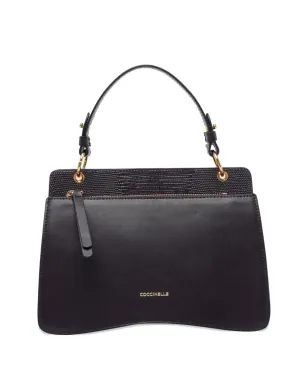 Coccinelle C-Me leather tote bag - Black - サムネイル2