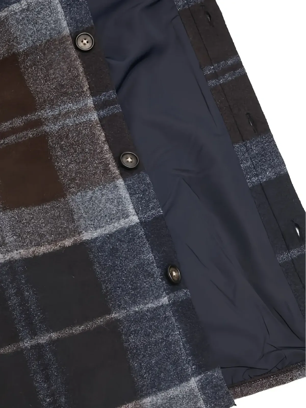 Barbour チェック柄ボタン留めシャツ - ブラウン - 画像5