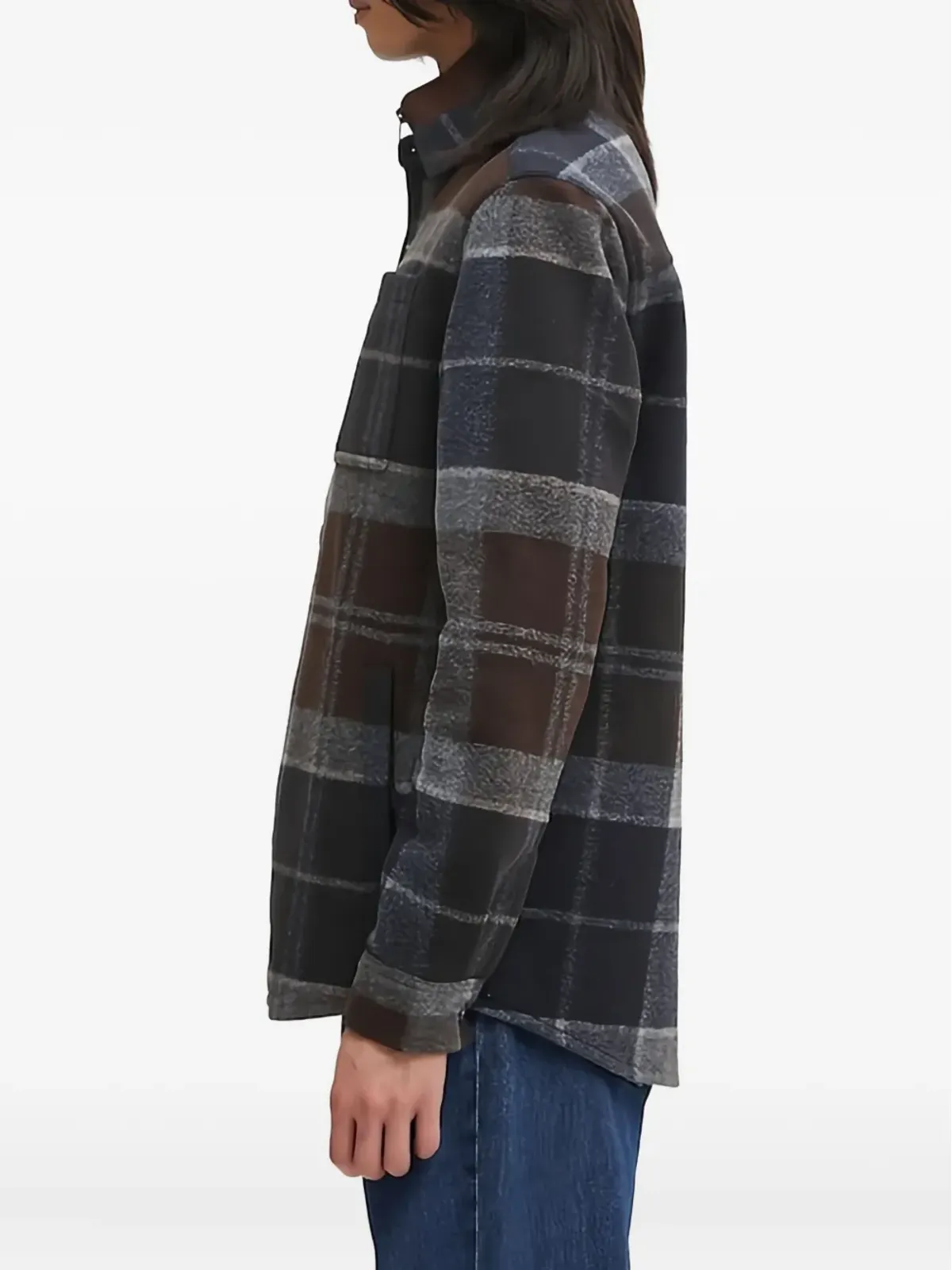 Barbour チェック柄ボタン留めシャツ - ブラウン - 画像2