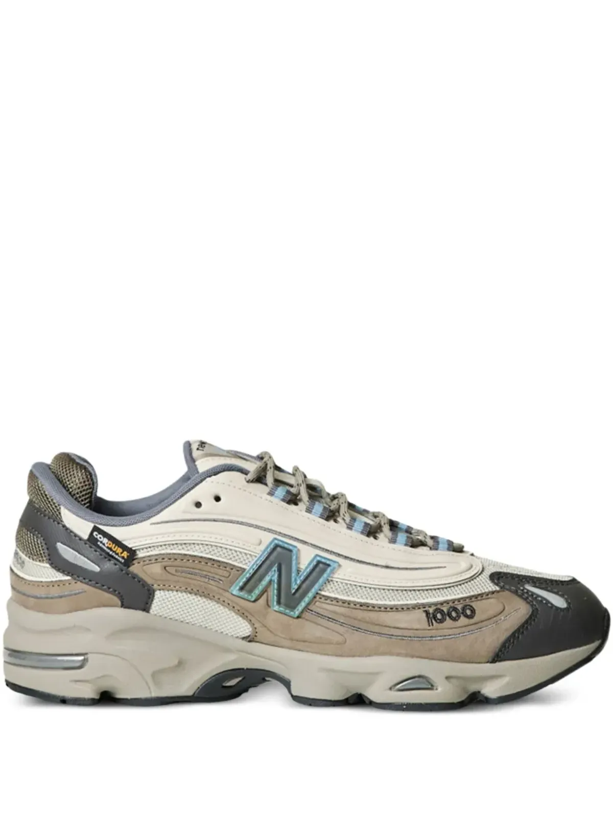New Balance 1000 スエード コーデュラ スニーカー - 画像1