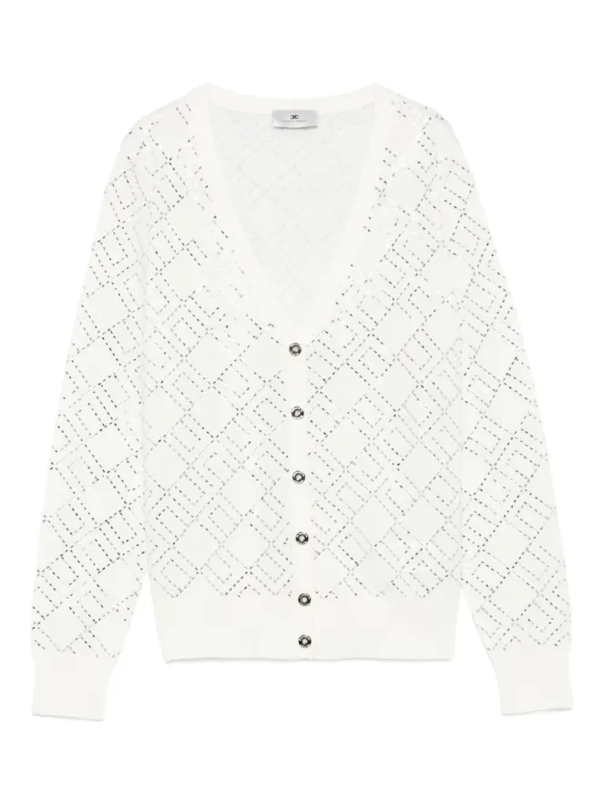 Elisabetta Franchi Elisabetta Franchi ジオメトリックパターン カーディガンの商品画像