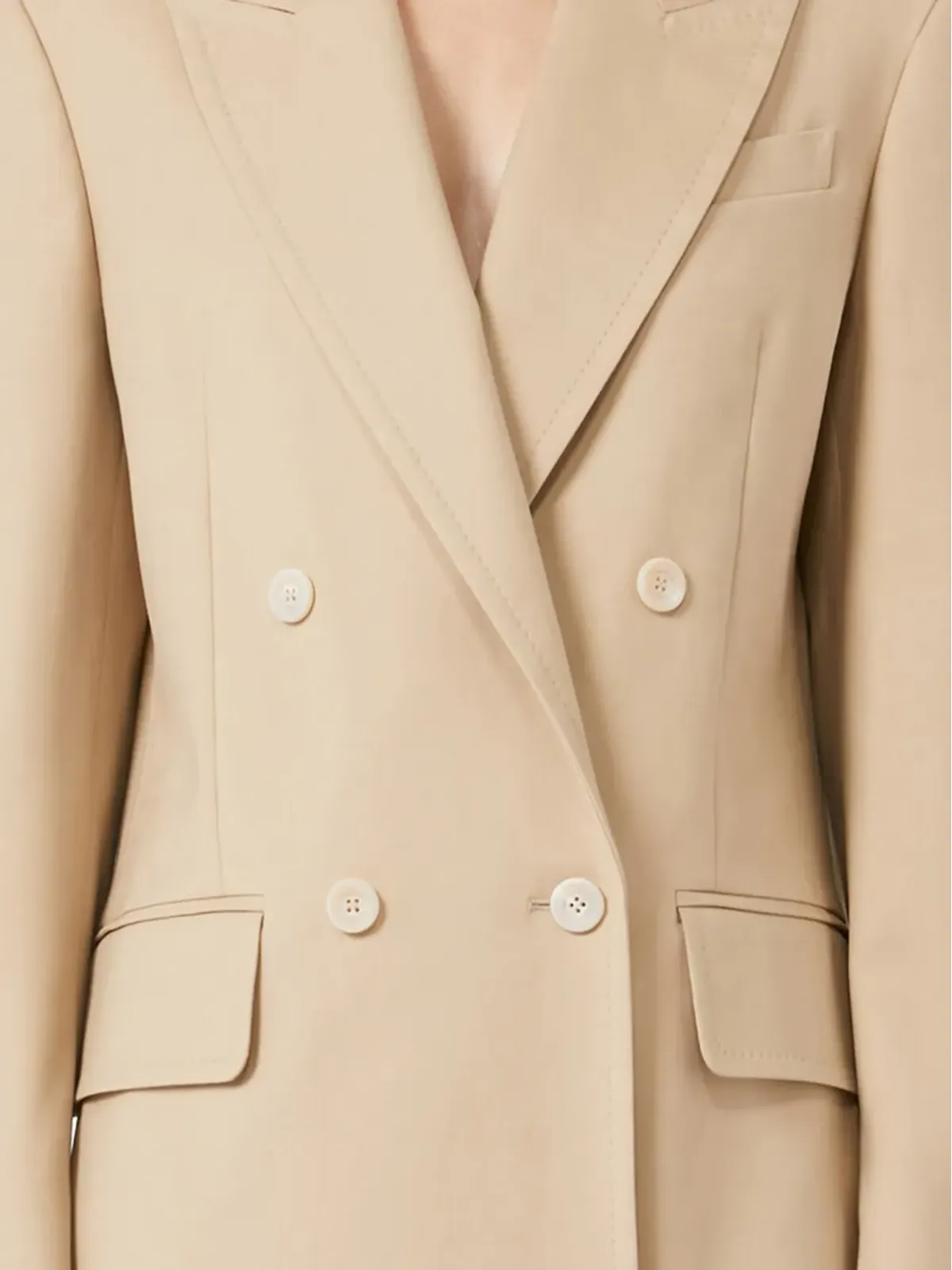 Max Mara Olimpia ダブルブレストブレザー - 画像4