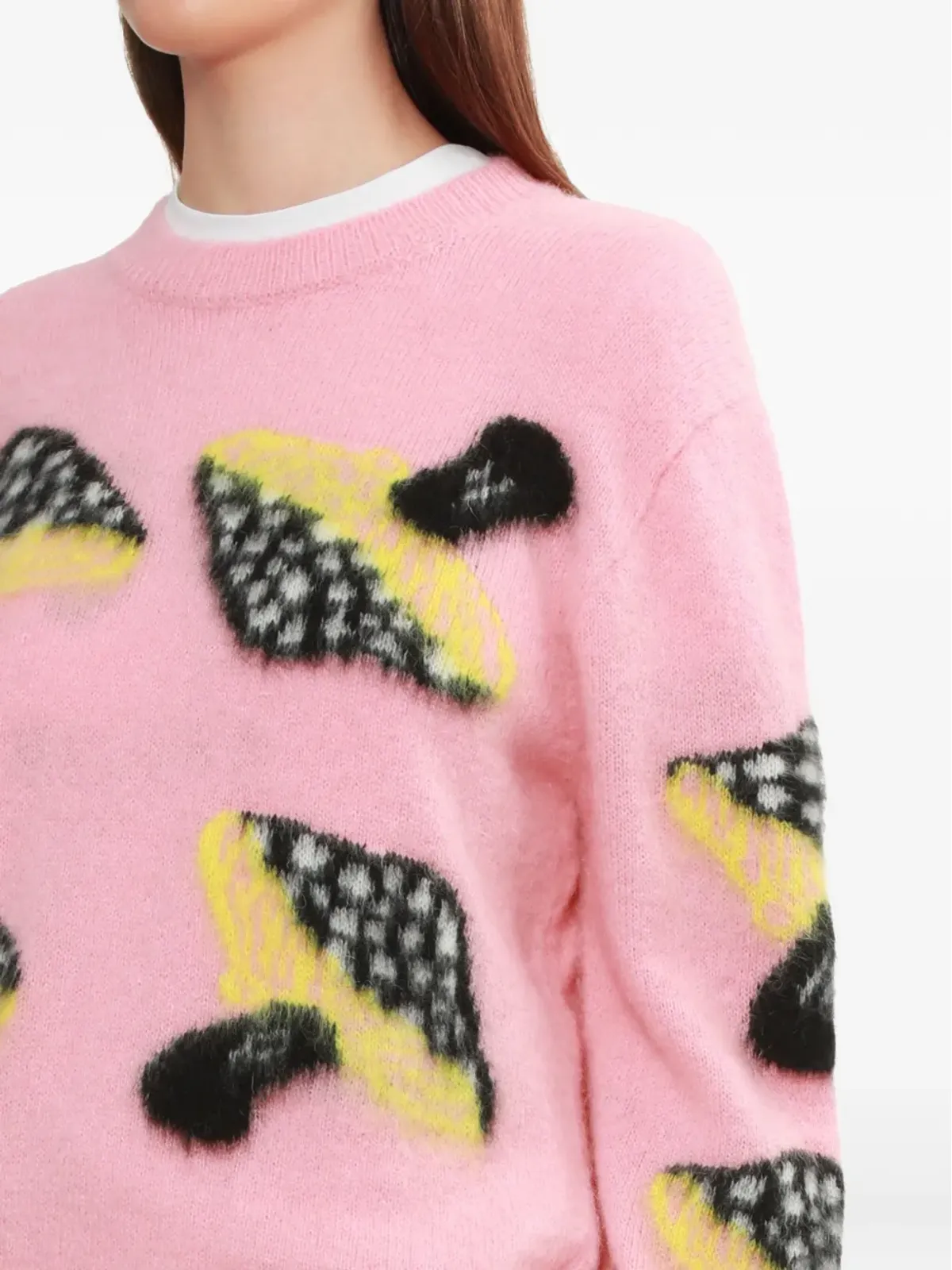 MSGM マッシュルームプリントセーター - 画像5