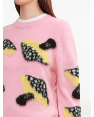 MSGM マッシュルームプリントセーター - サムネイル5